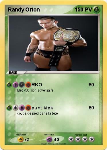 Pokemon Randy Orton