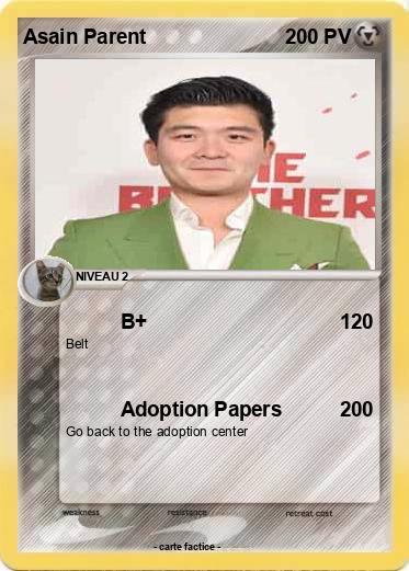 Pokemon Asain Parent