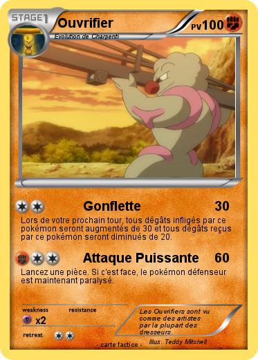 Pokemon Ouvrifier