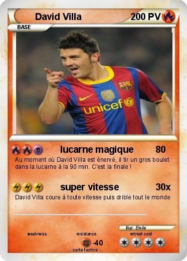 Pokemon David Villa