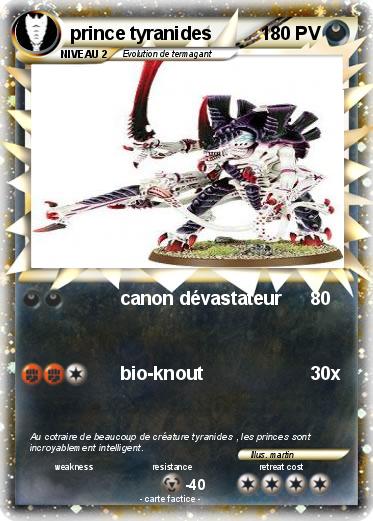 Pokemon prince tyranides