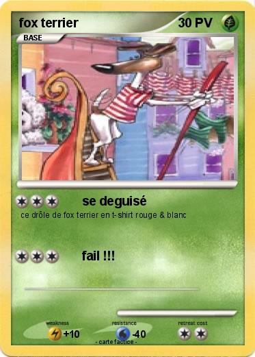 Pokemon fox terrier