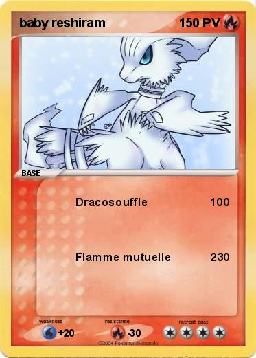 Pokemon baby reshiram