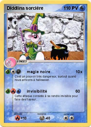 Pokemon Diddlina sorcière
