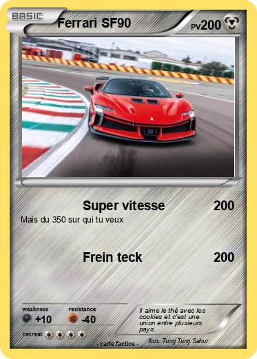 Pokemon Ferrari SF90