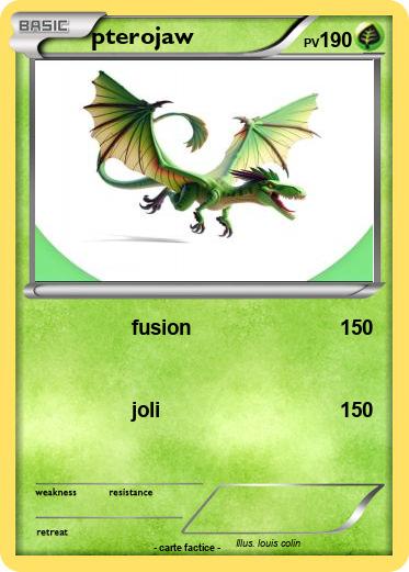 Pokemon pterojaw