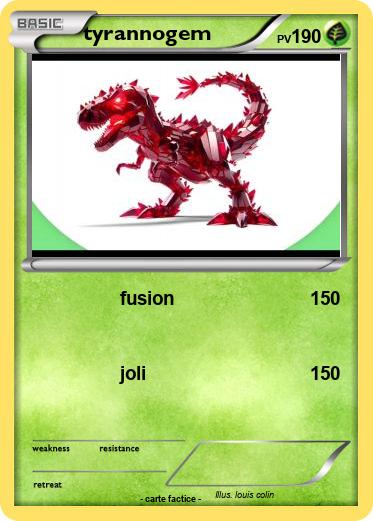 Pokemon tyrannogem