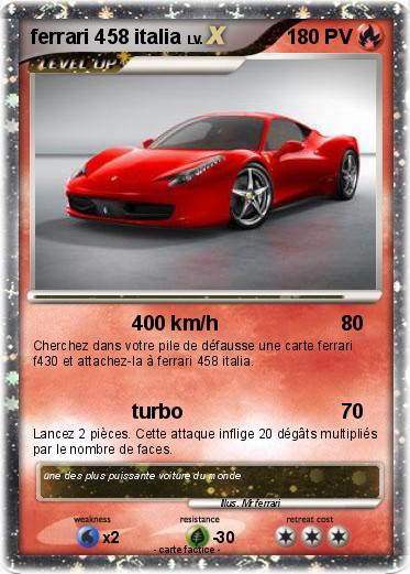 Pokemon ferrari 458 italia