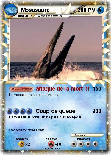 Pokemon Mosasaure