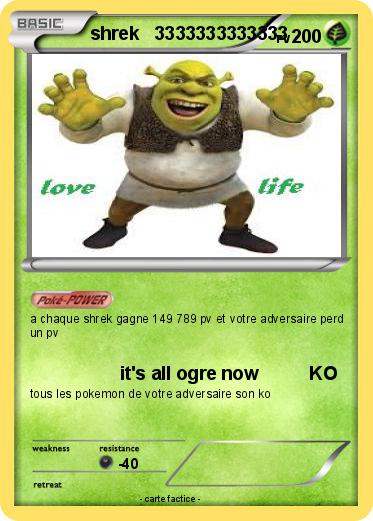 Pokemon shrek   3333333333333