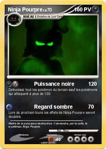 Pokemon Ninja Pourpre