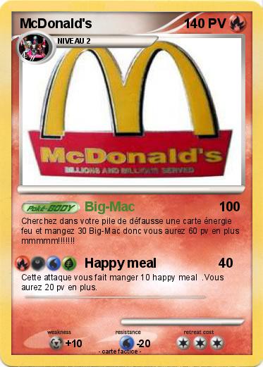 Pokemon McDonald's