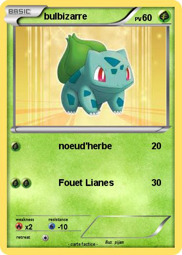 Pokemon bulbizarre