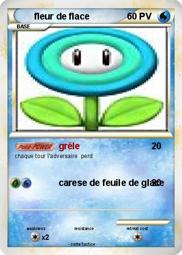 Pokemon fleur de flace