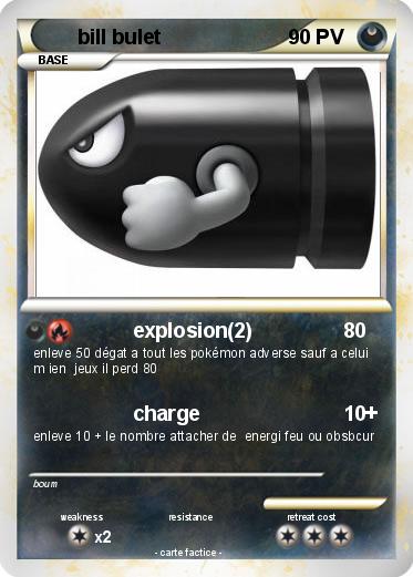 Pokemon bill bulet
