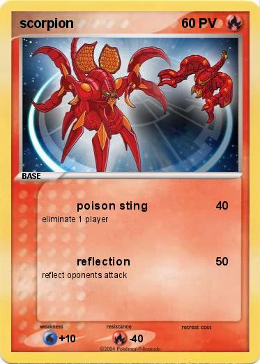 Pokemon scorpion