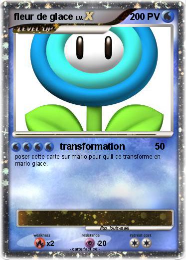 Pokemon fleur de glace
