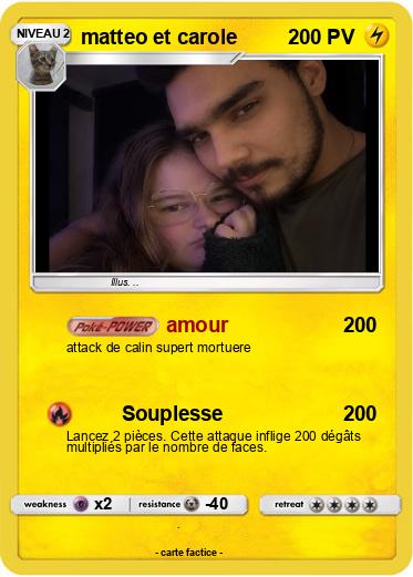 Pokemon matteo et carole