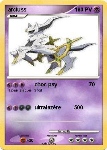 Pokemon arciuss