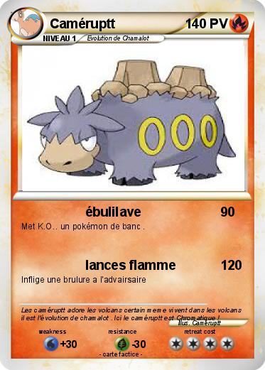 Pokemon Caméruptt