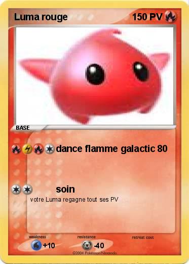 Pokemon Luma rouge