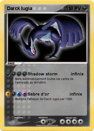Pokemon Darck lugia