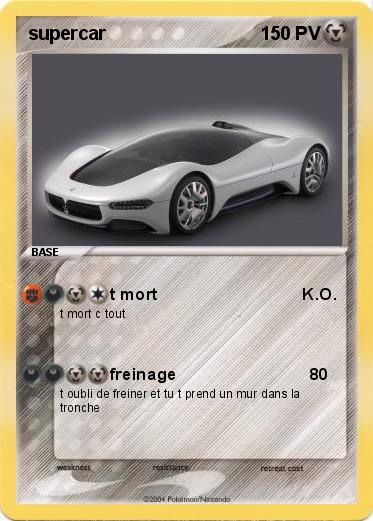 Pokemon supercar