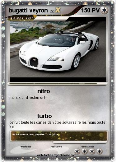 Pokemon bugatti veyron