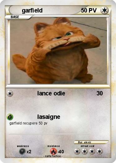 Pokemon garfield