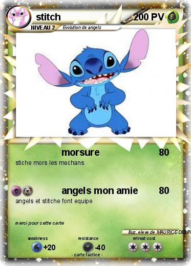 Pokemon stitch