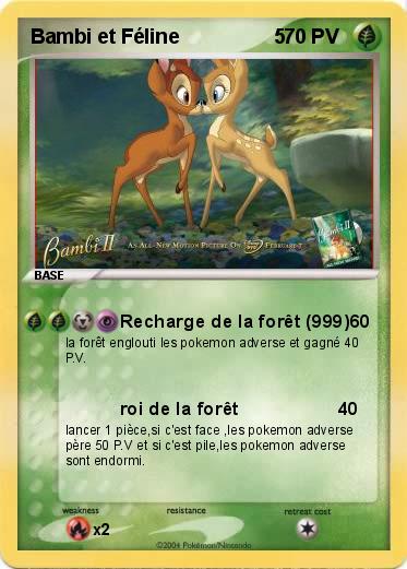 Pokemon Bambi et Féline                 5