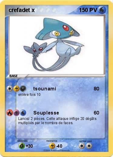 Pokemon crefadet x