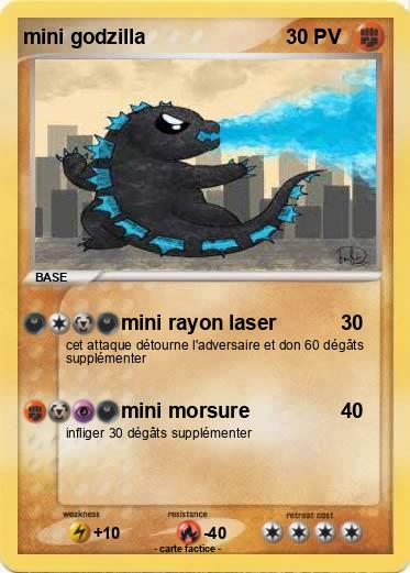 Pokemon mini godzilla