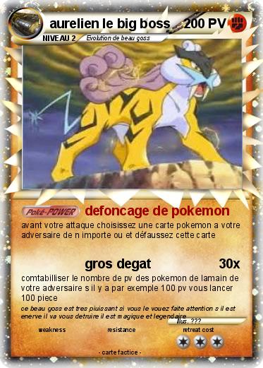 Pokemon aurelien le big boss