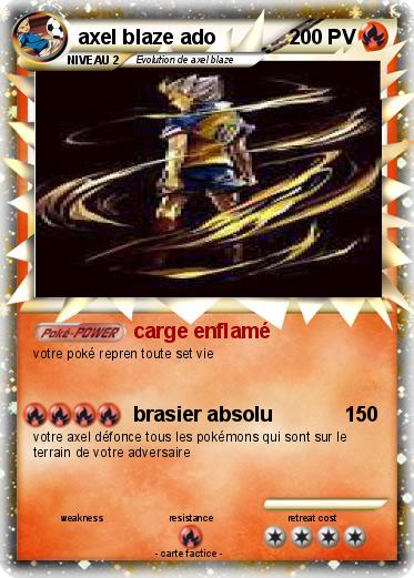 Pokemon axel blaze ado