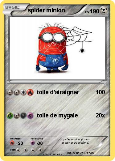 Pokemon spider minion