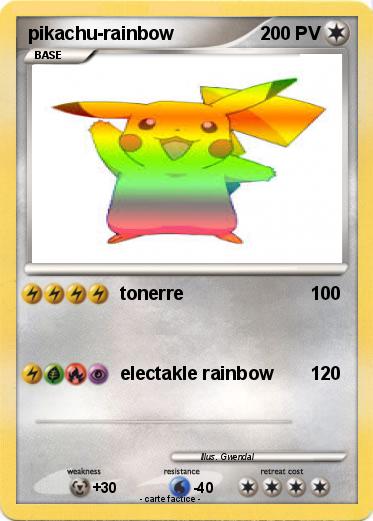 Pokemon pikachu-rainbow