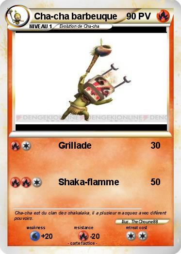 Pokemon Cha-cha barbeuque