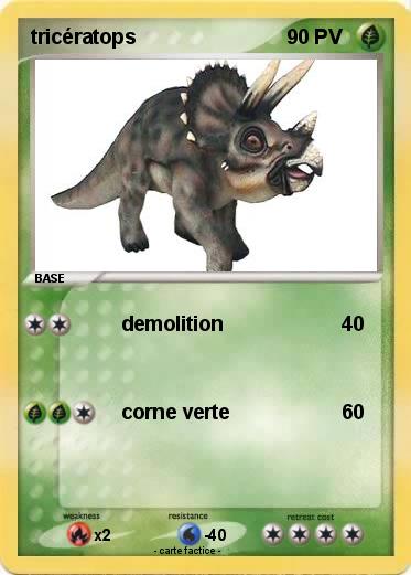 Pokemon tricératops