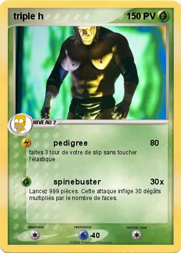 Pokemon triple h
