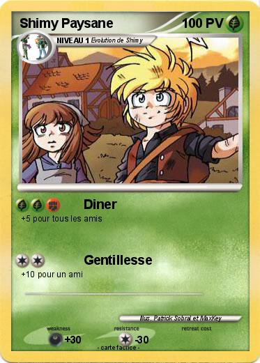 Pokemon Shimy Paysane