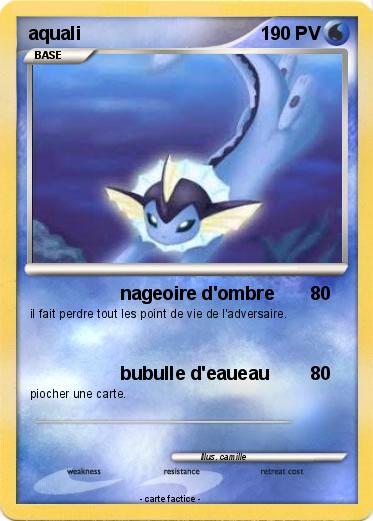 Pokemon aquali