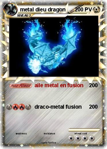Pokemon metal dieu dragon