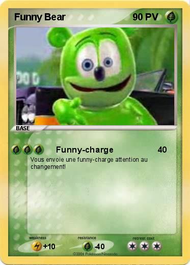 Pokemon Funny Bear