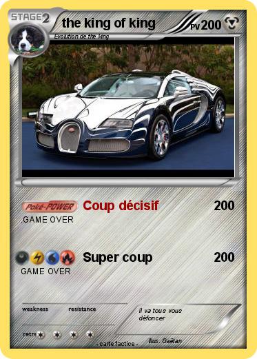 Pokemon the king of king