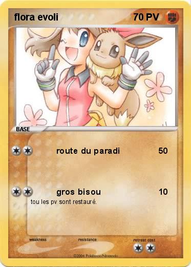 Pokemon flora evoli