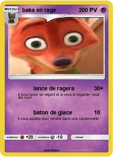 Pokemon baka en rage