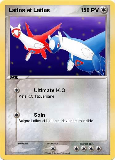 Pokemon Latios et Latias         