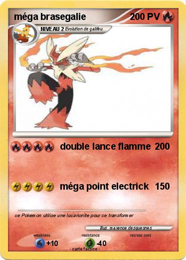Pokemon méga brasegalie