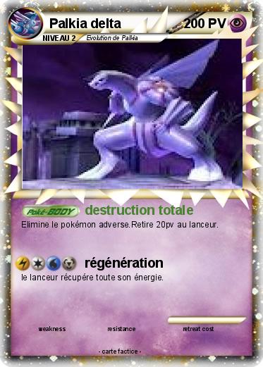 Pokemon Palkia delta